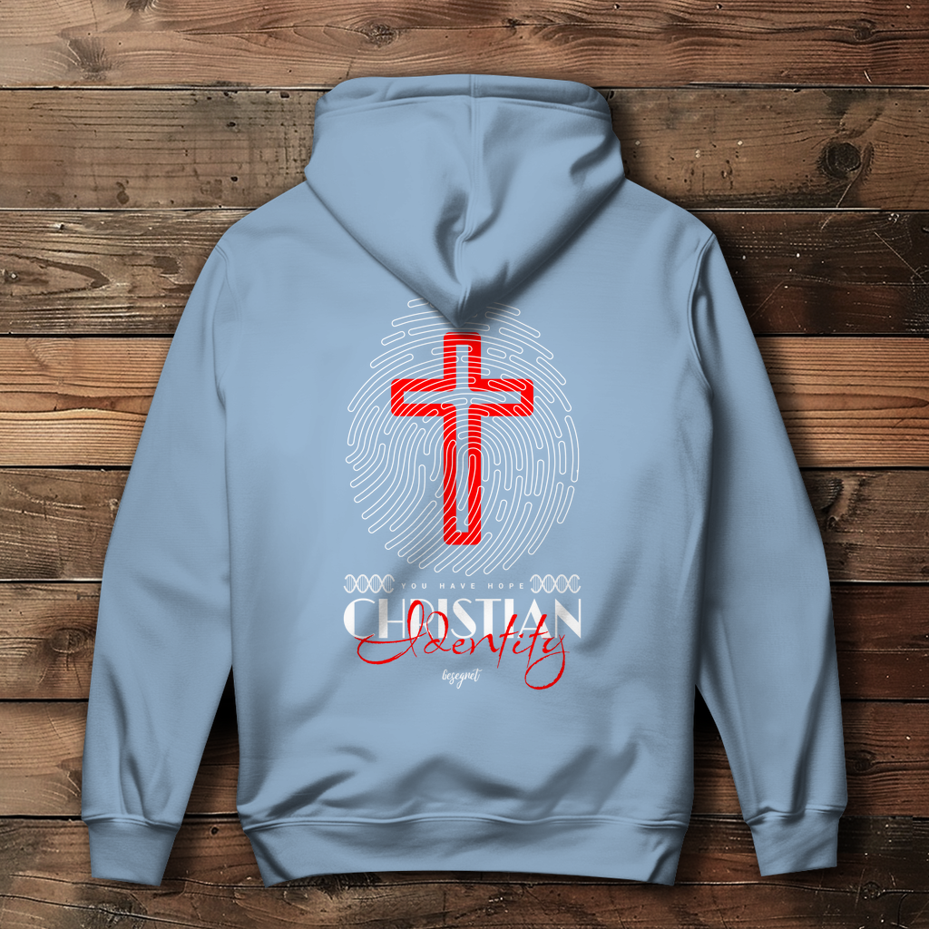Christian Identity - Backprint Christlicher Damen Hoodie