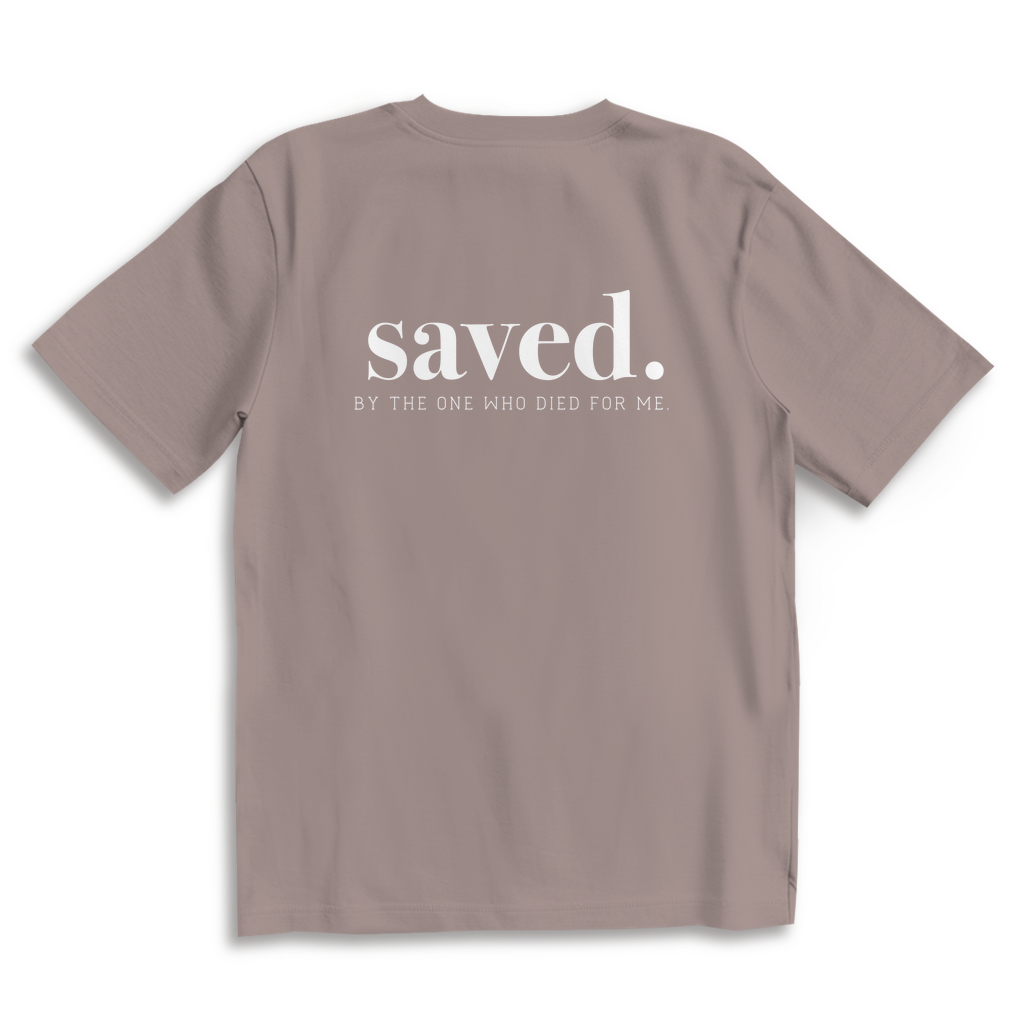 Saved - Oversize Backprint T-Shirt