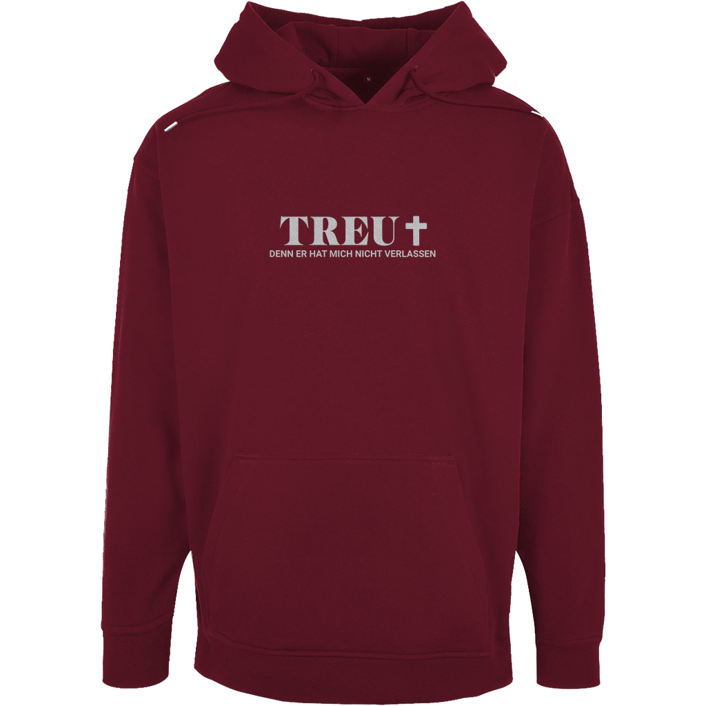 Treu - christlicher Unisex Oversize Hoodie