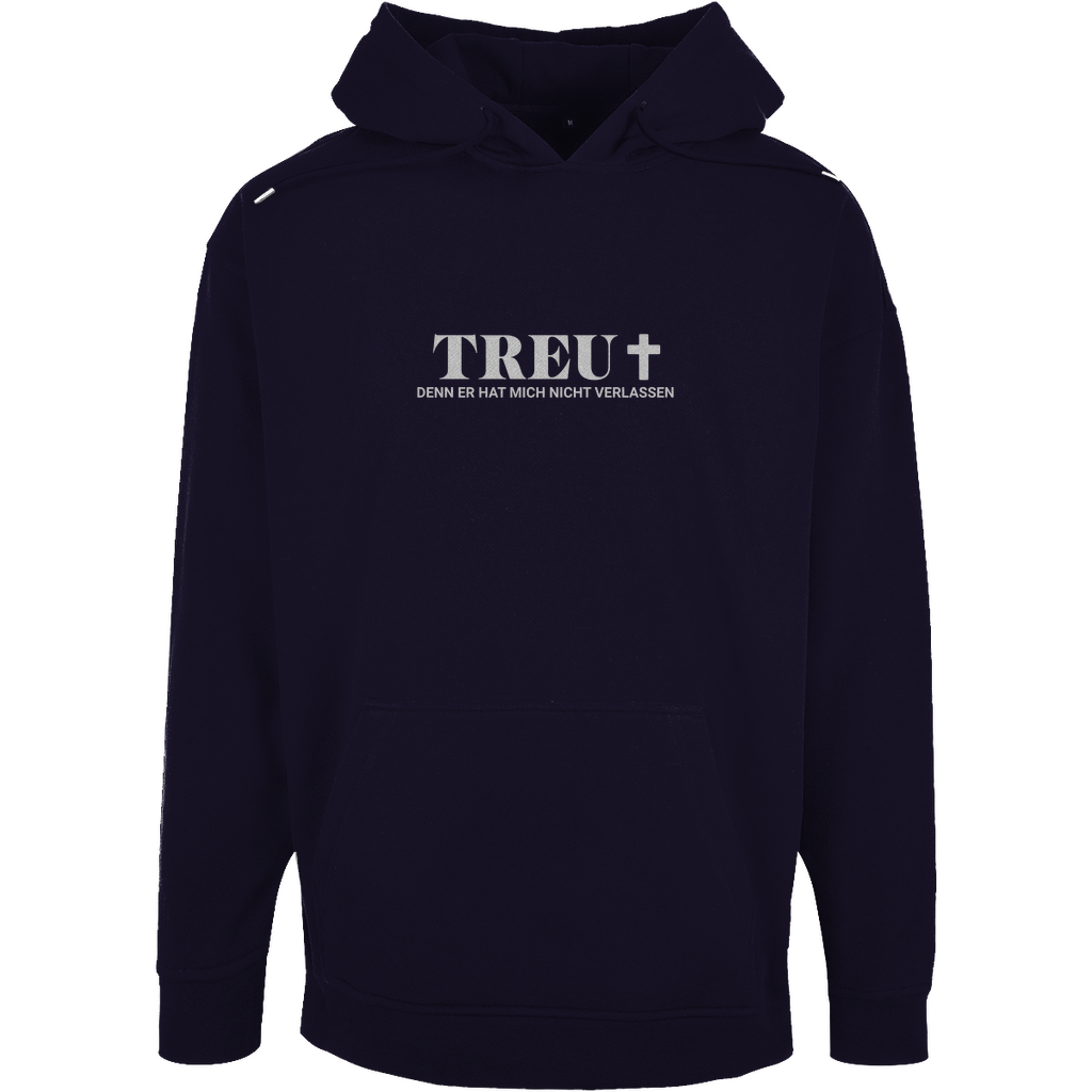 Treu - christlicher Unisex Oversize Hoodie