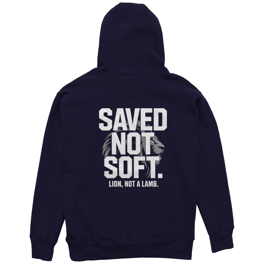 Saved not Soft - Christlicher Unisex Oversize Hoodie
