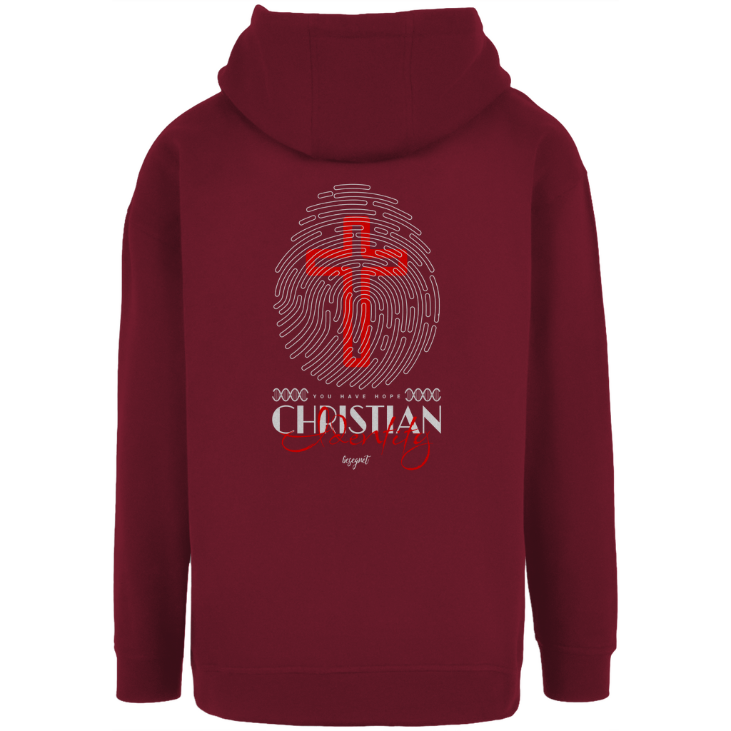 Christian Identity - christlicher Unisex Oversize Hoodie