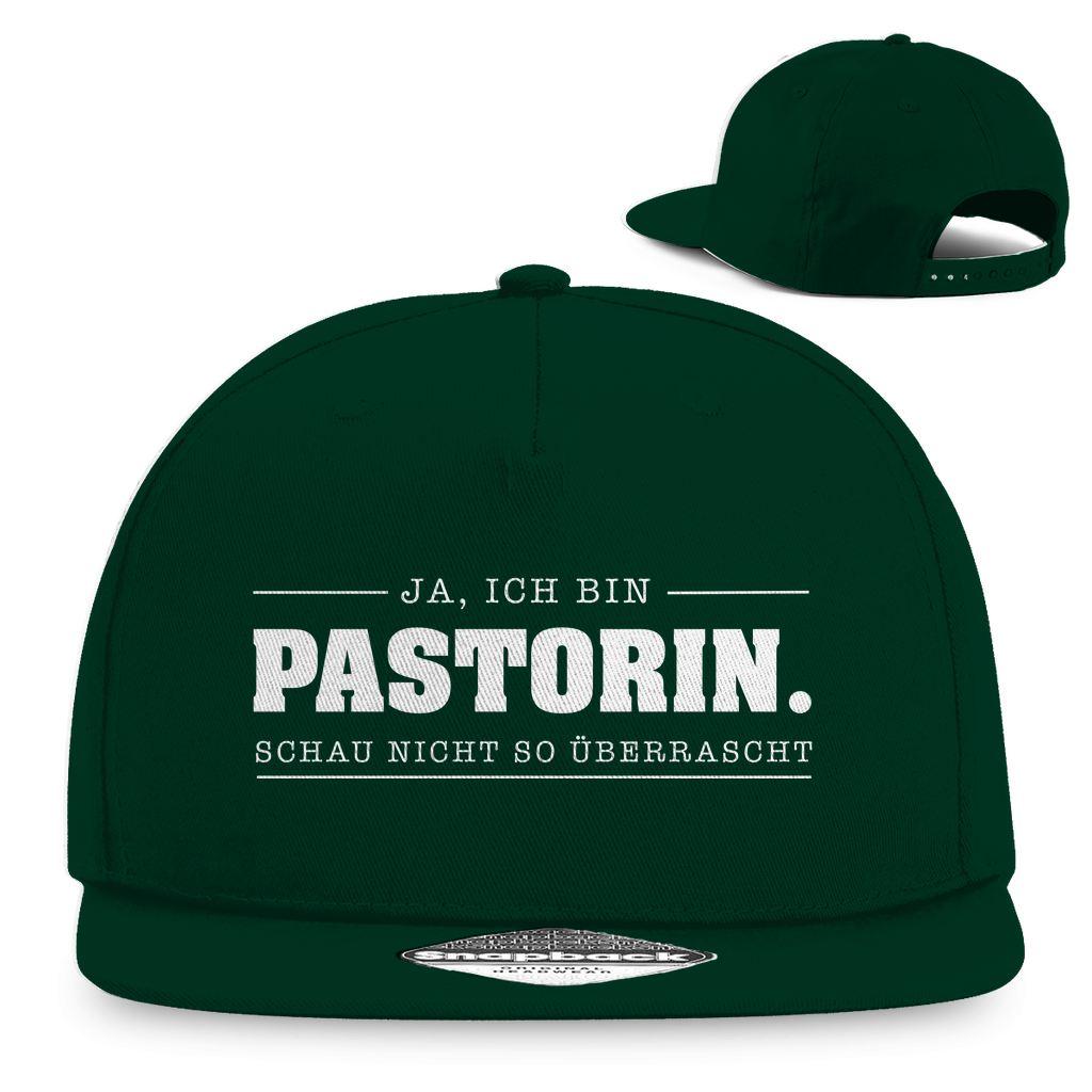 Ja ich bin Pastorin schau nicht so überrascht christliche Snapback Cap