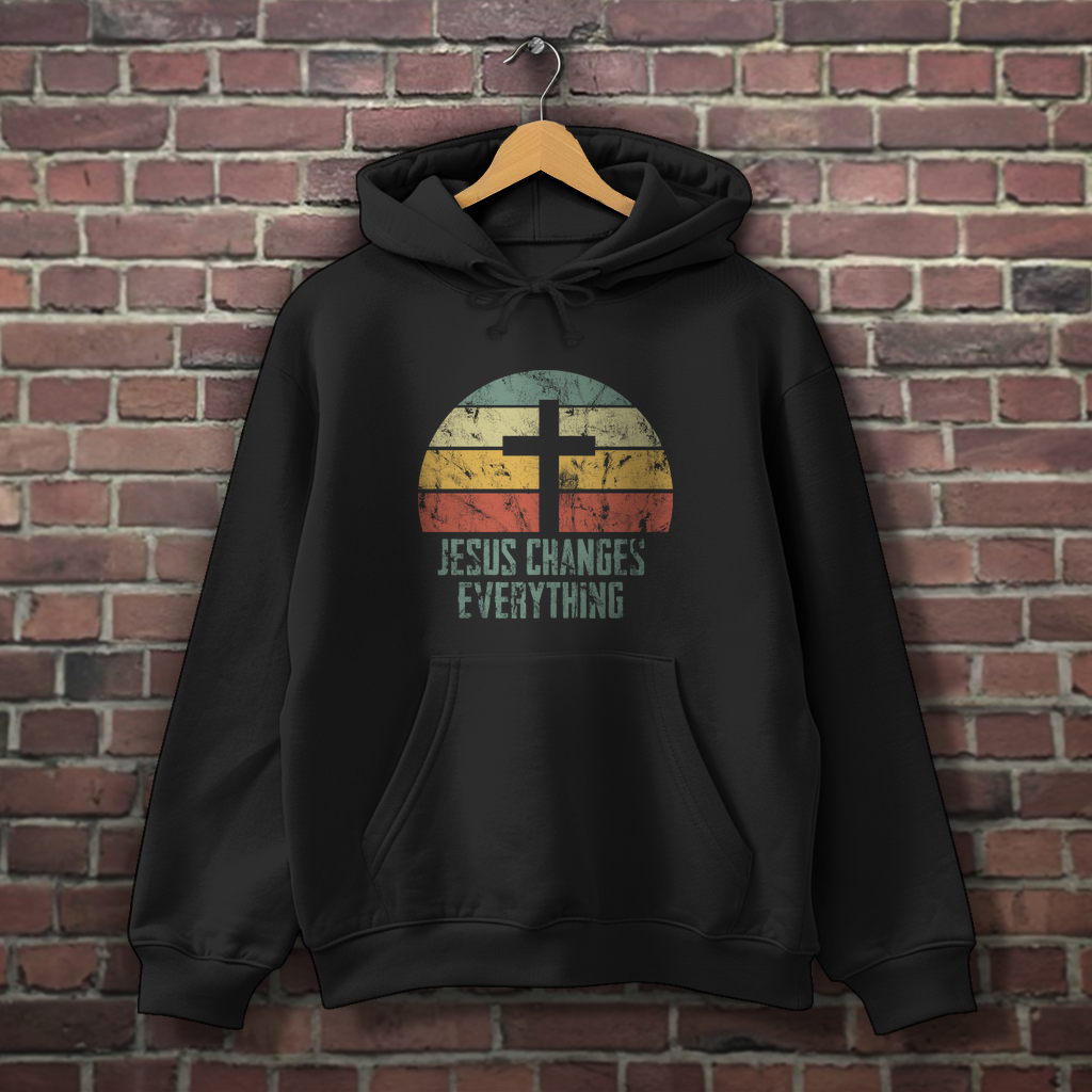 Jesus changes Everything - Christlicher Herren Hoodie