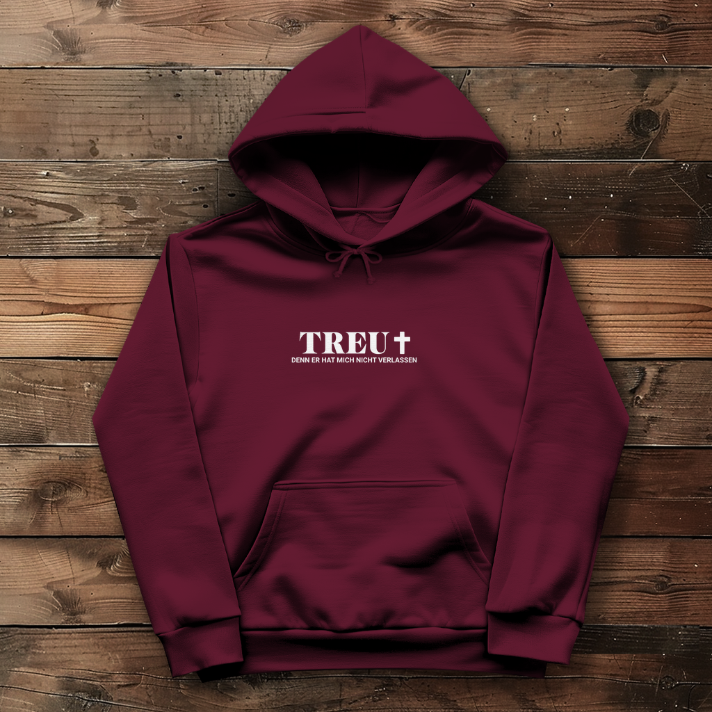 Treu - Christlicher Damen Hoodie