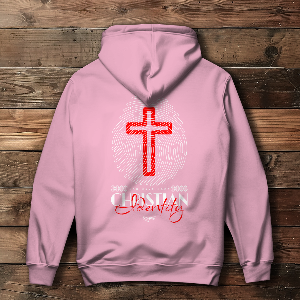 Christian Identity - Backprint Christlicher Damen Hoodie