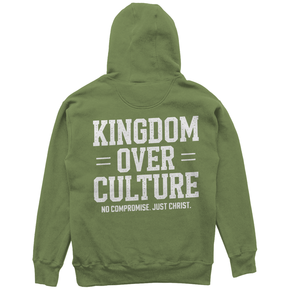 Kingdom Over Culture - Christlicher Unisex Oversize Hoodie