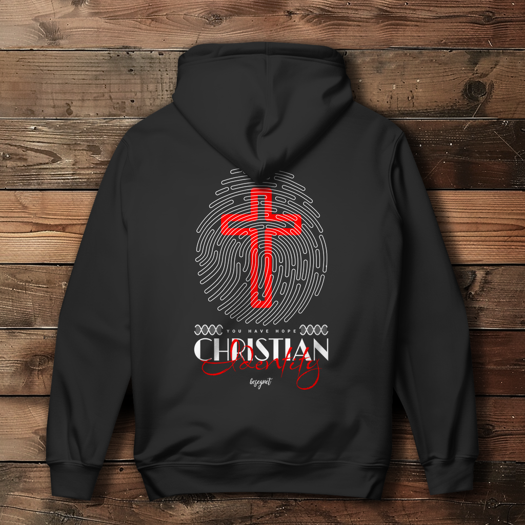 Christian Identity - Backprint Christlicher Damen Hoodie