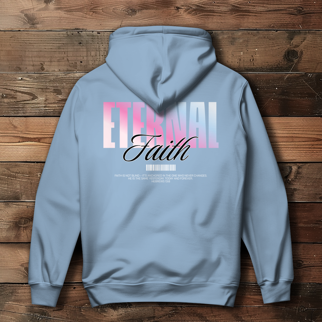 Eternal Faith - Backprint Christlicher Damen Hoodie