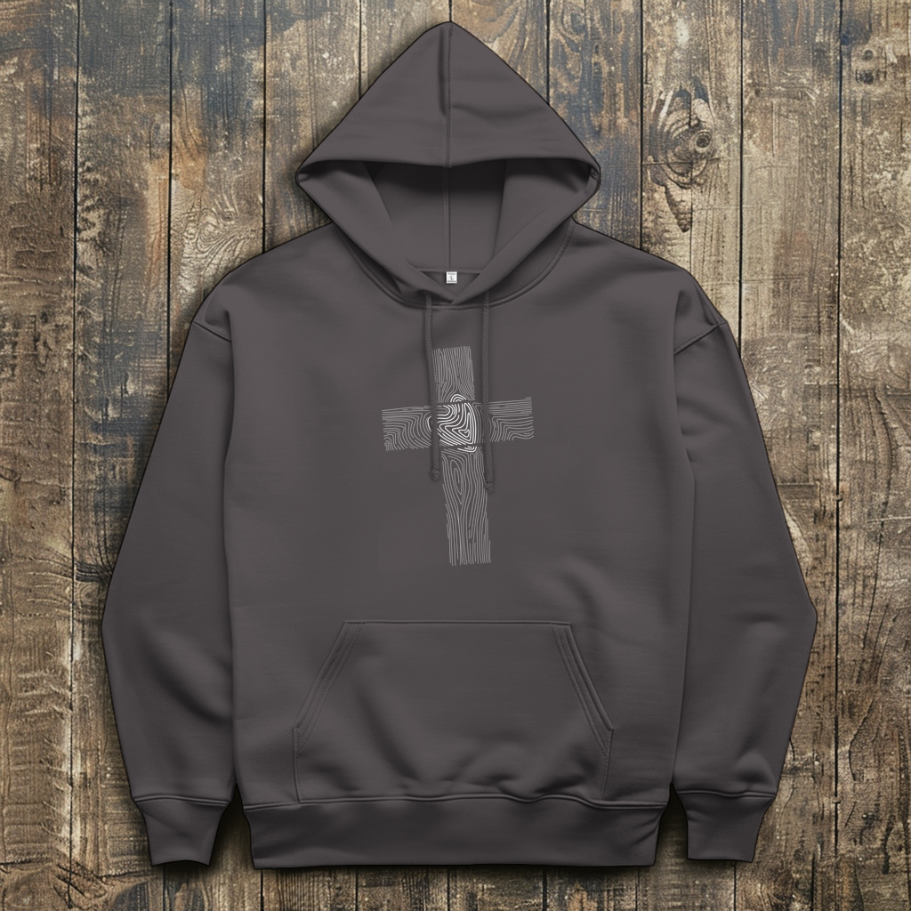 Wooden Cross - Christlicher Herren Hoodie