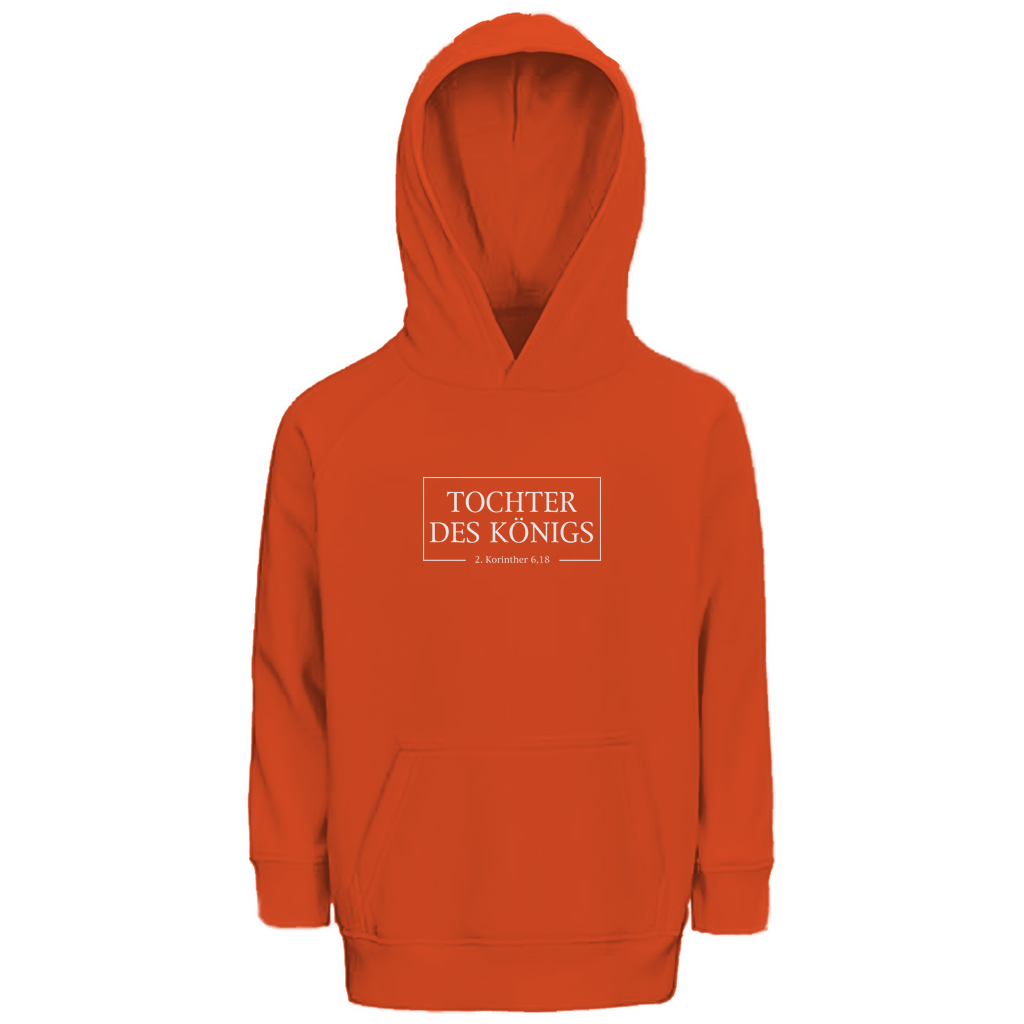 Tochter des Königs Kinder Premium Bio Hoodie