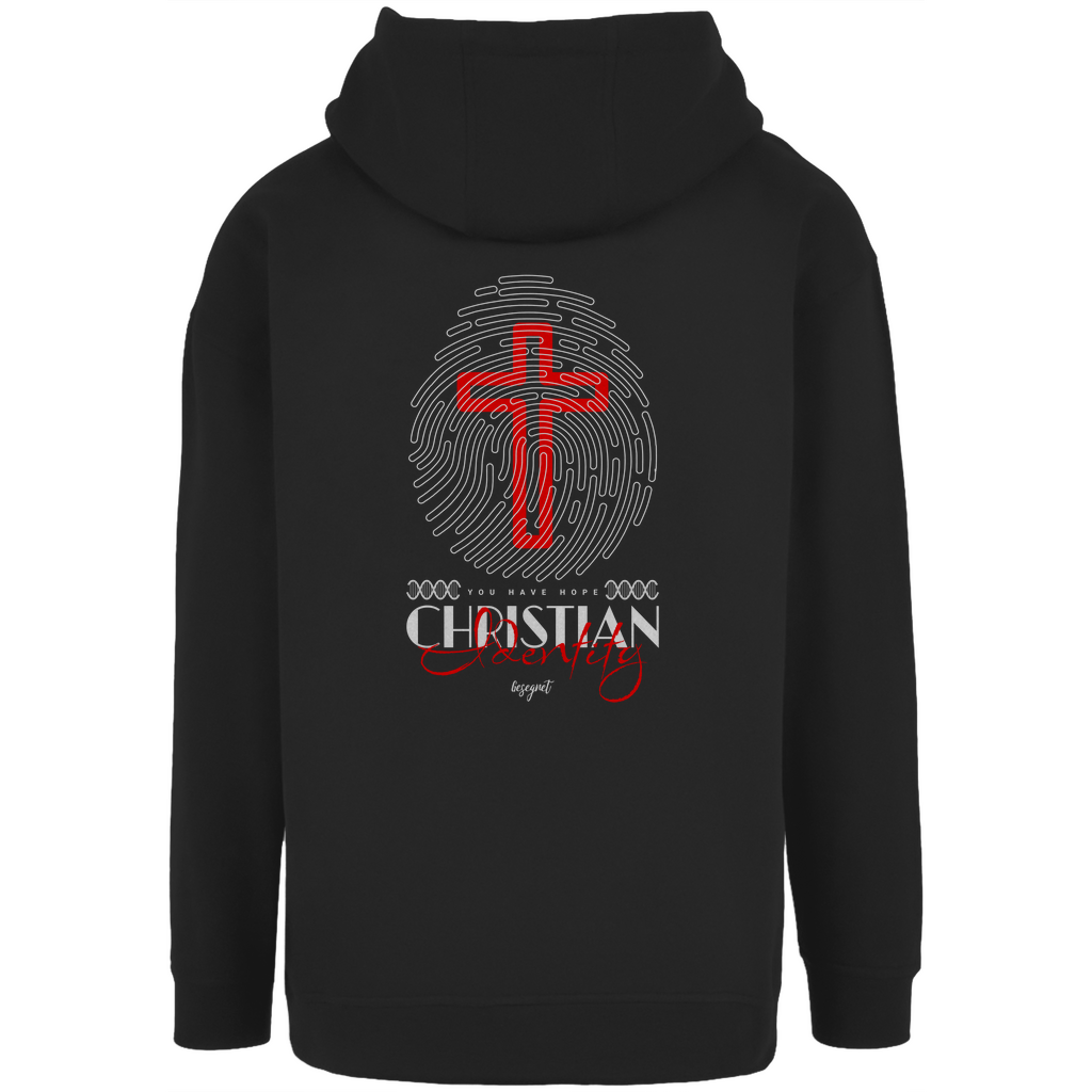 Christian Identity - christlicher Unisex Oversize Hoodie