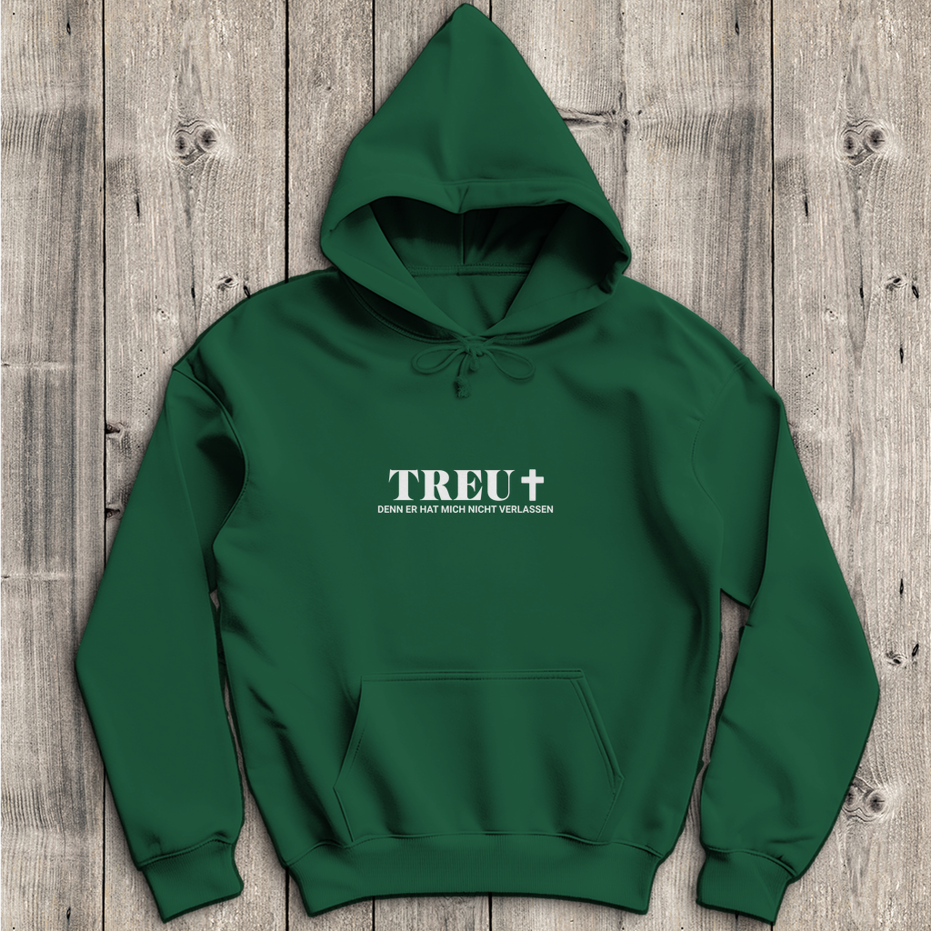 Treu - Christlicher Herren Hoodie