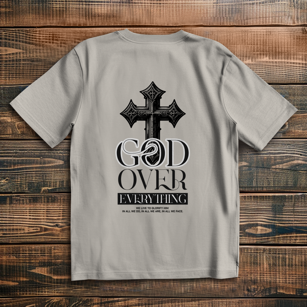 God Over Everything Oversize T-Shirt