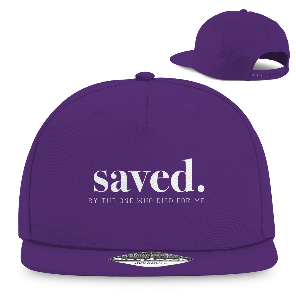 Saved christliche Snapback Cap