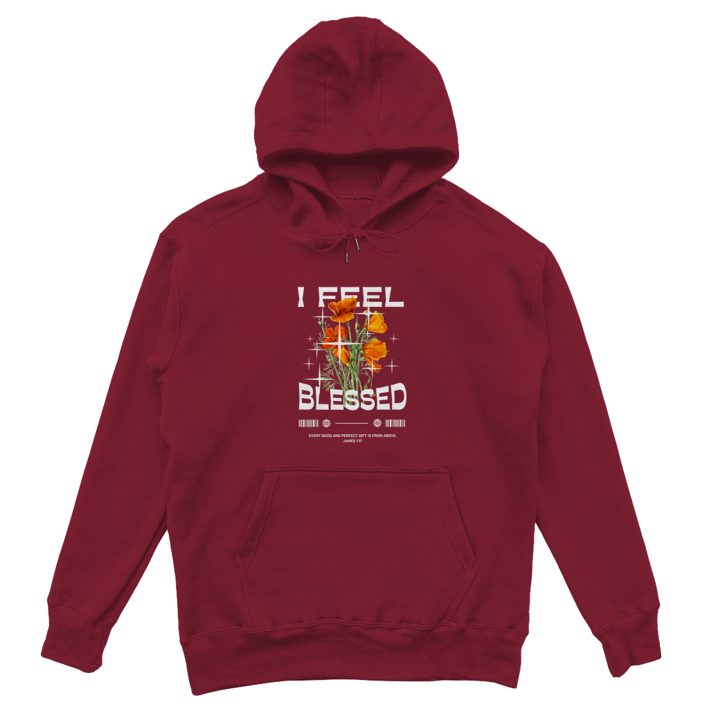 I feel blessed - Christlicher Unisex Oversize Hoodie