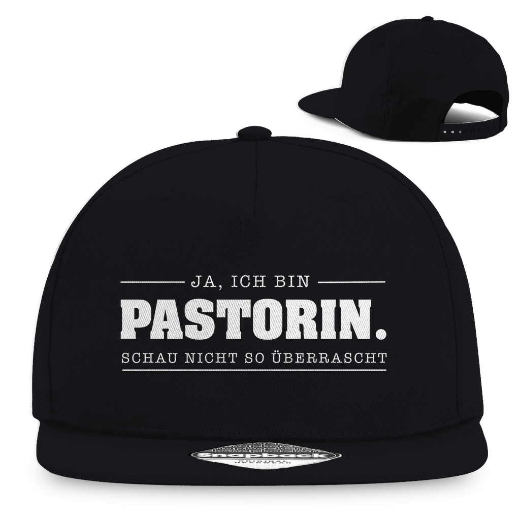 Ja ich bin Pastorin schau nicht so überrascht christliche Snapback Cap