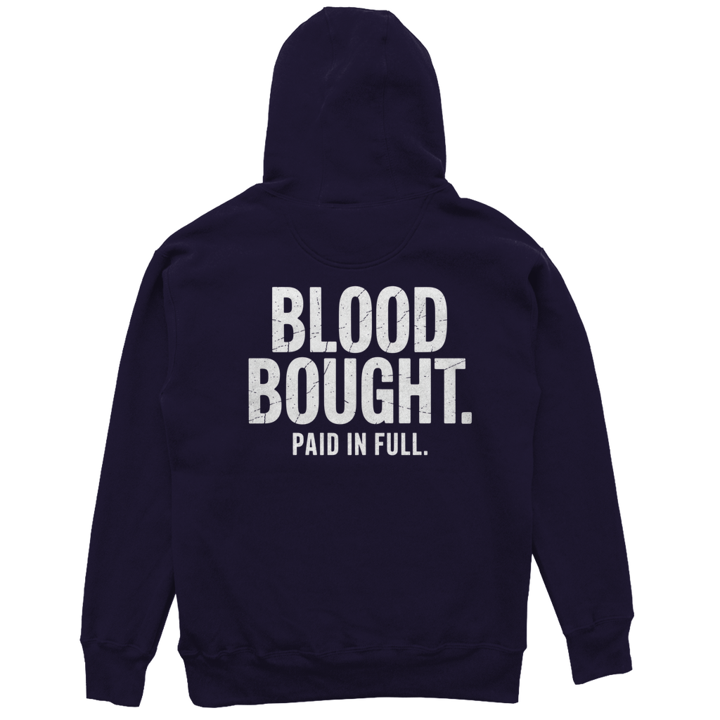 Blood Bought Paid in Full - Christlicher Unisex Oversize Hoodie