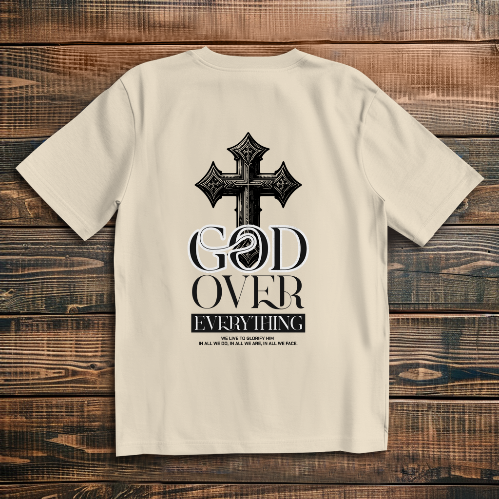 God Over Everything Oversize T-Shirt