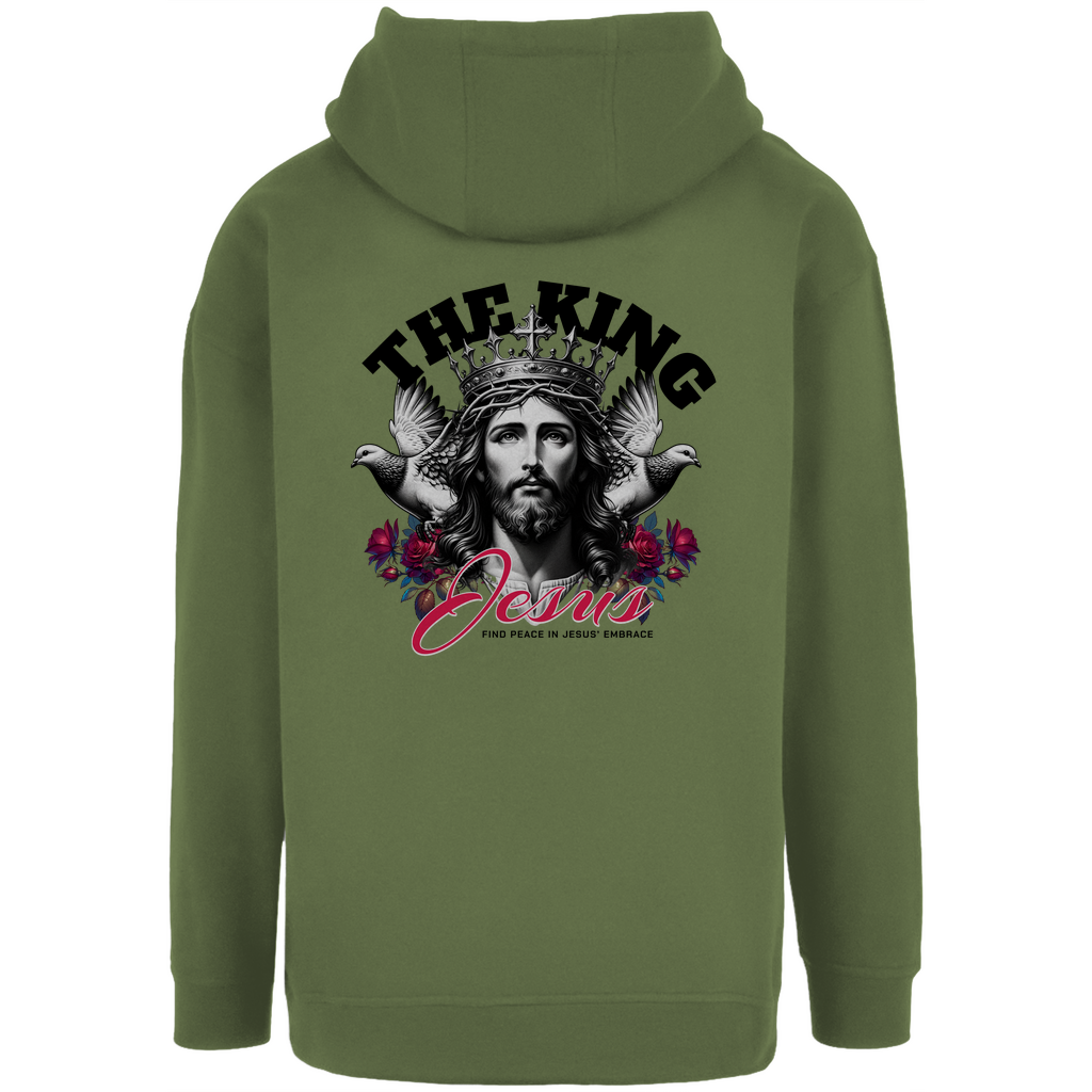 The King Jesus - christlicher Unisex Oversize Hoodie