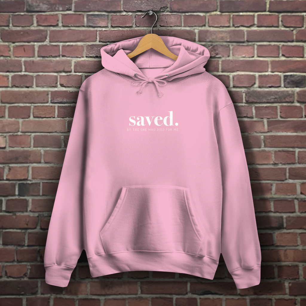 Saved - Christlicher Damen Hoodie