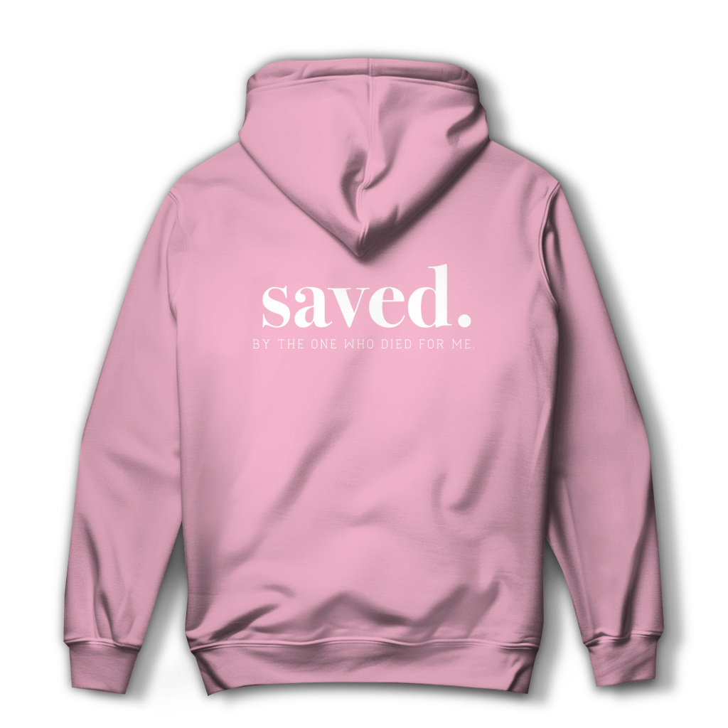 Saved - Christlicher Damen Hoodie