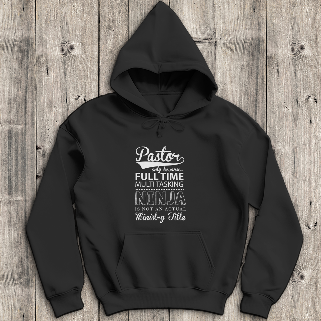 Fulltime Ninja Pastor - Christlicher Herren Hoodie