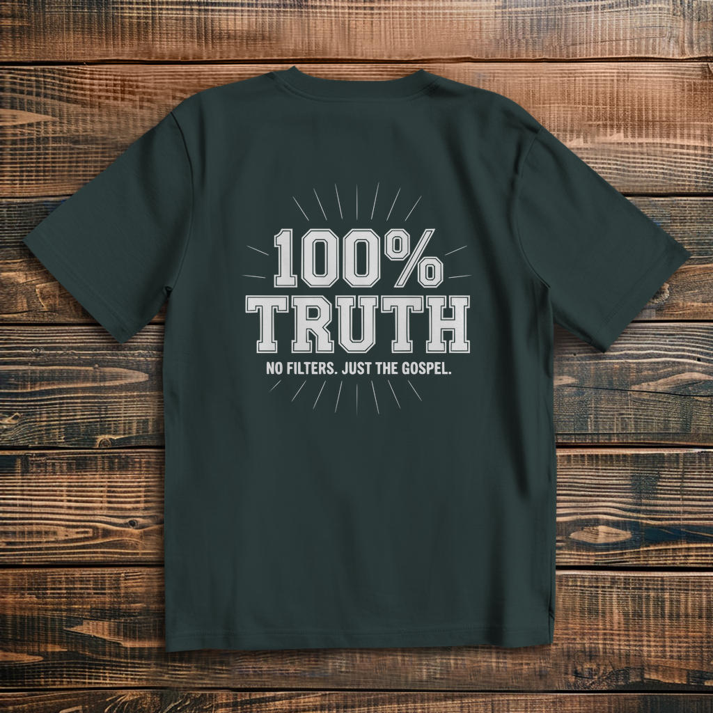 100% Truth - Oversize Backprint T-Shirt
