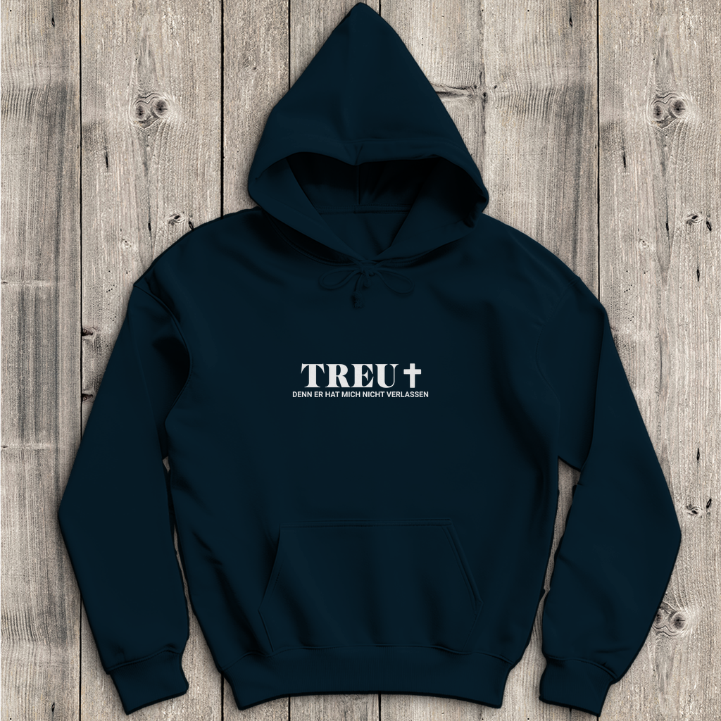Treu - Christlicher Herren Hoodie