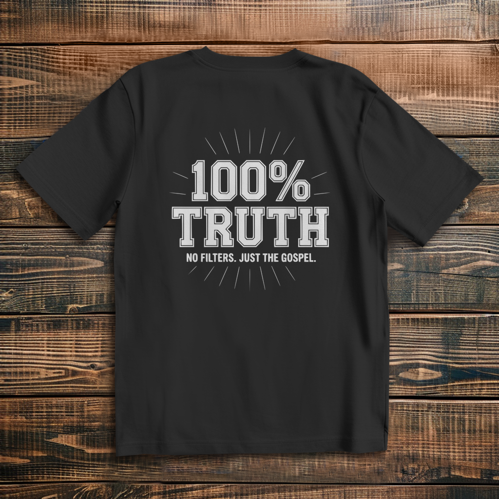 100% Truth - Oversize Backprint T-Shirt