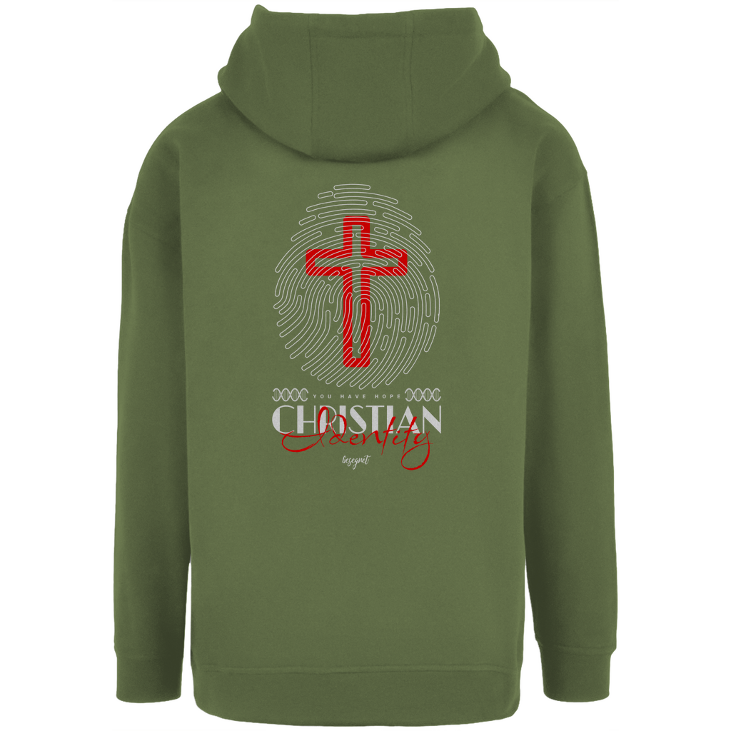 Christian Identity - christlicher Unisex Oversize Hoodie
