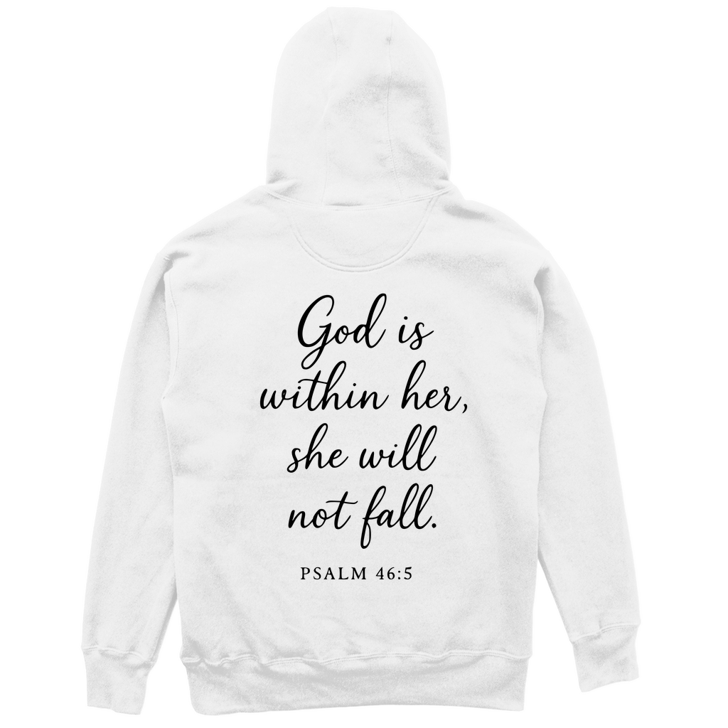 God is within her - christlicher Unisex Oversize Hoodie