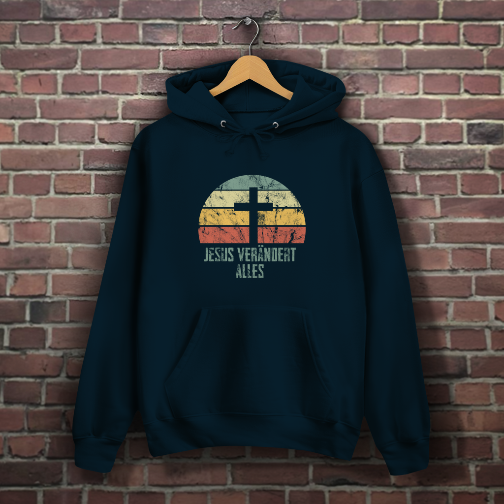 Jesus verändert alles - Christlicher Damen Hoodie