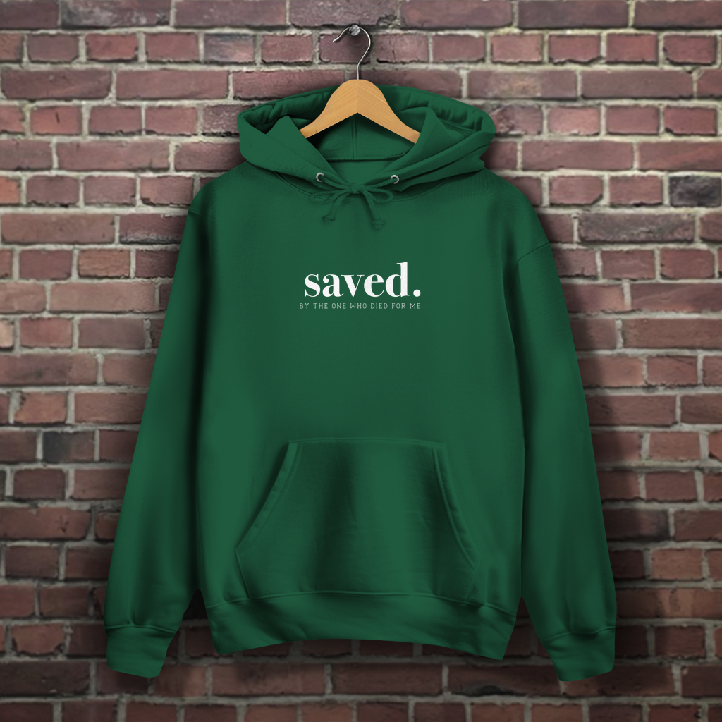 Saved - Christlicher Damen Hoodie