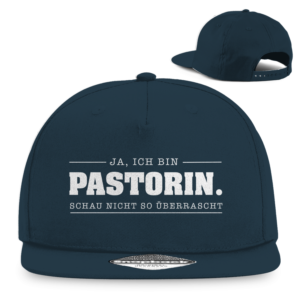 Ja ich bin Pastorin schau nicht so überrascht christliche Snapback Cap