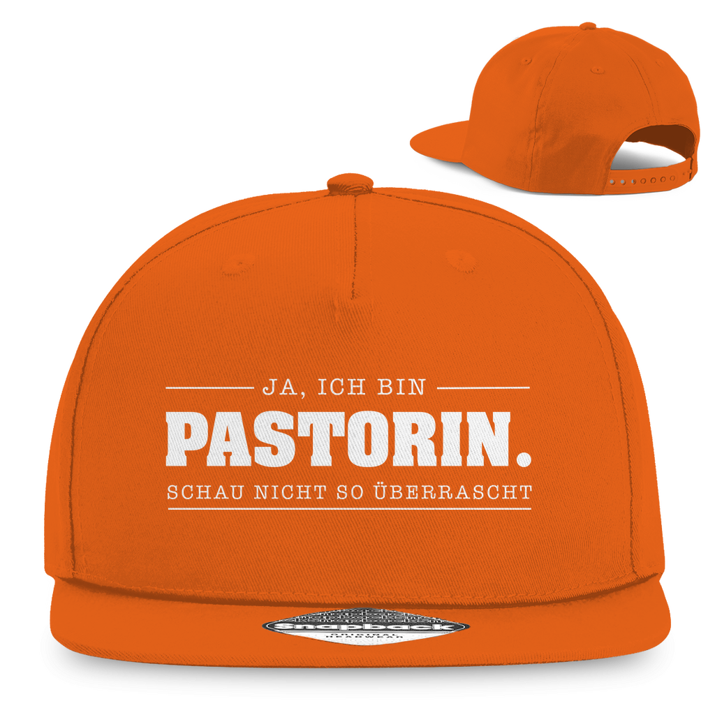 Ja ich bin Pastorin schau nicht so überrascht christliche Snapback Cap