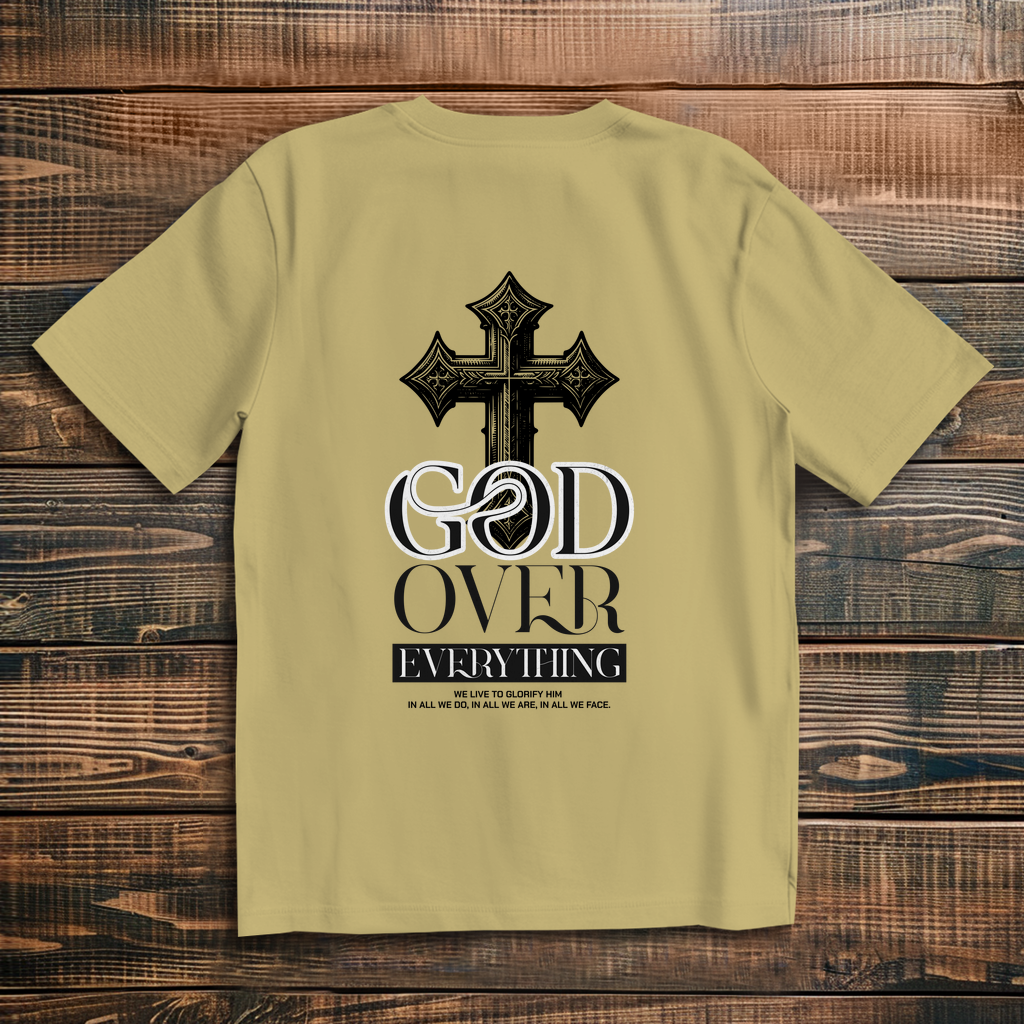 God Over Everything Oversize T-Shirt