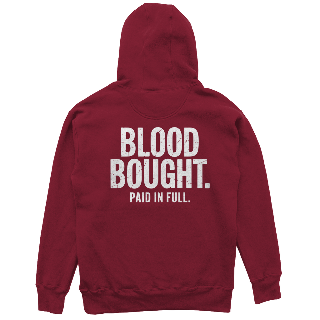 Blood Bought Paid in Full - Christlicher Unisex Oversize Hoodie