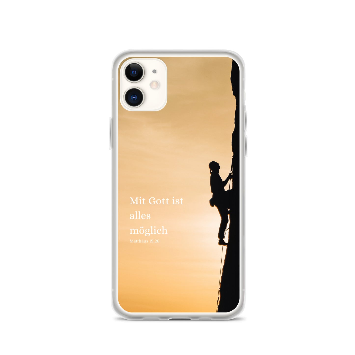 Mitt Gott ist alles möglich iPhone-Hülle