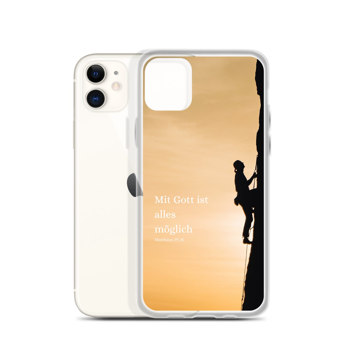 Mitt Gott ist alles möglich iPhone-Hülle