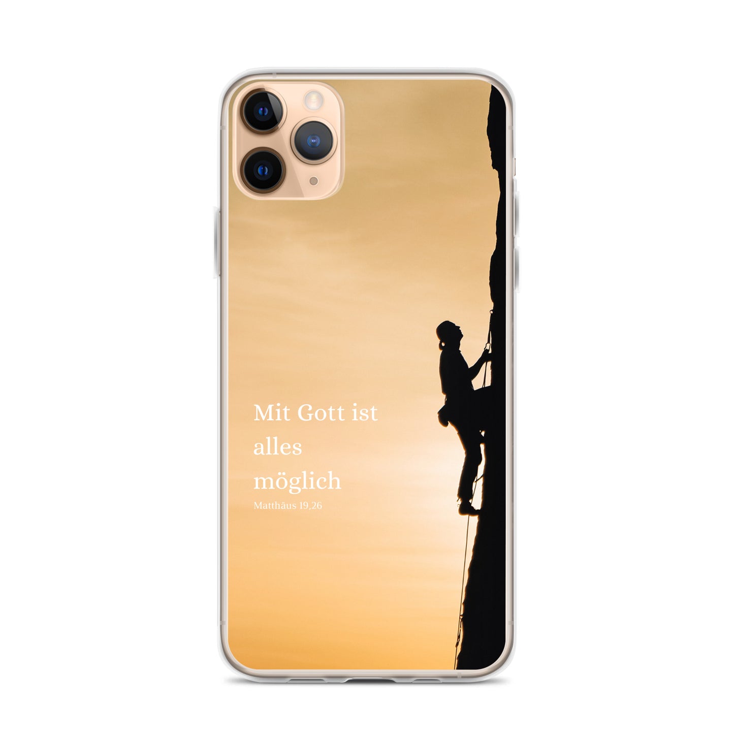 Mitt Gott ist alles möglich iPhone-Hülle