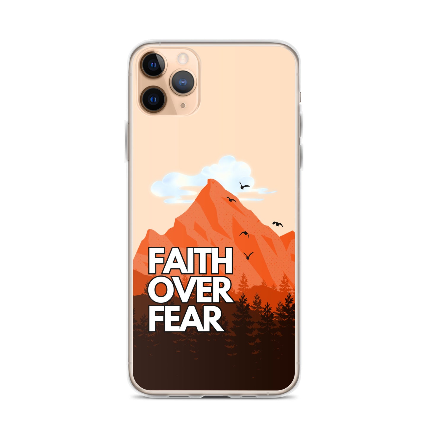 Faith over Fear iPhone-Hülle