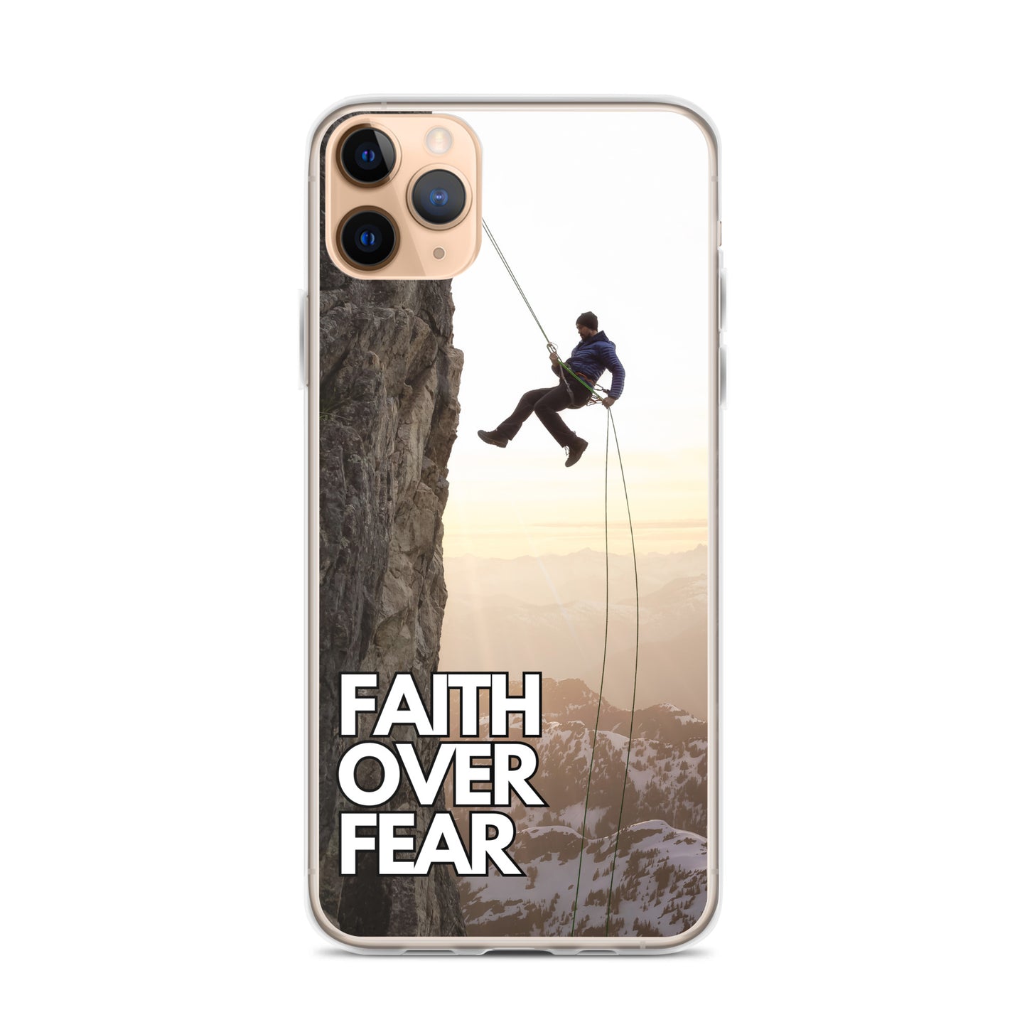 Faith over Fear iPhone-Hülle