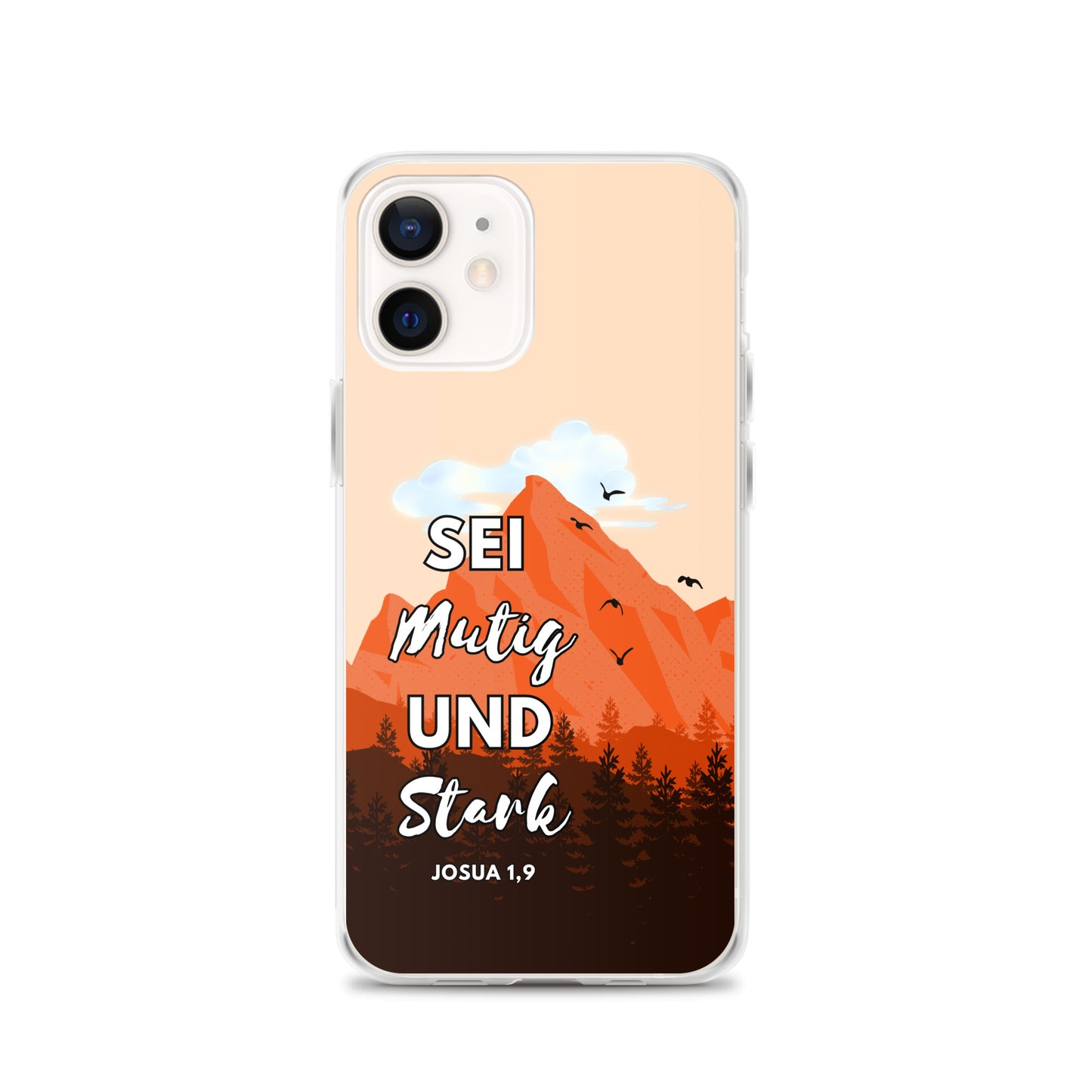 Sei mutig und stark iPhone-Hülle