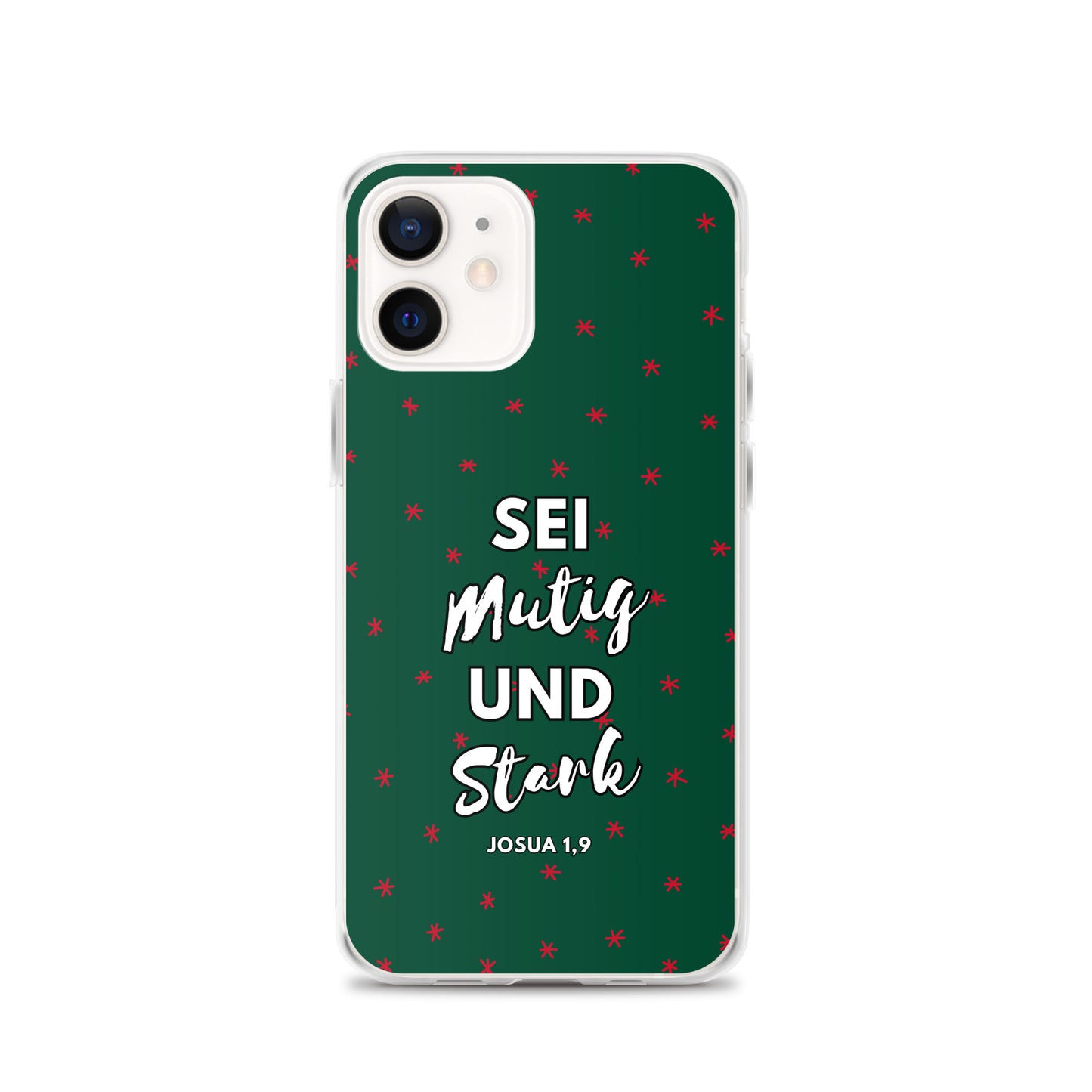 Sei mutig und stark Josua 1,9 iPhone-Hülle