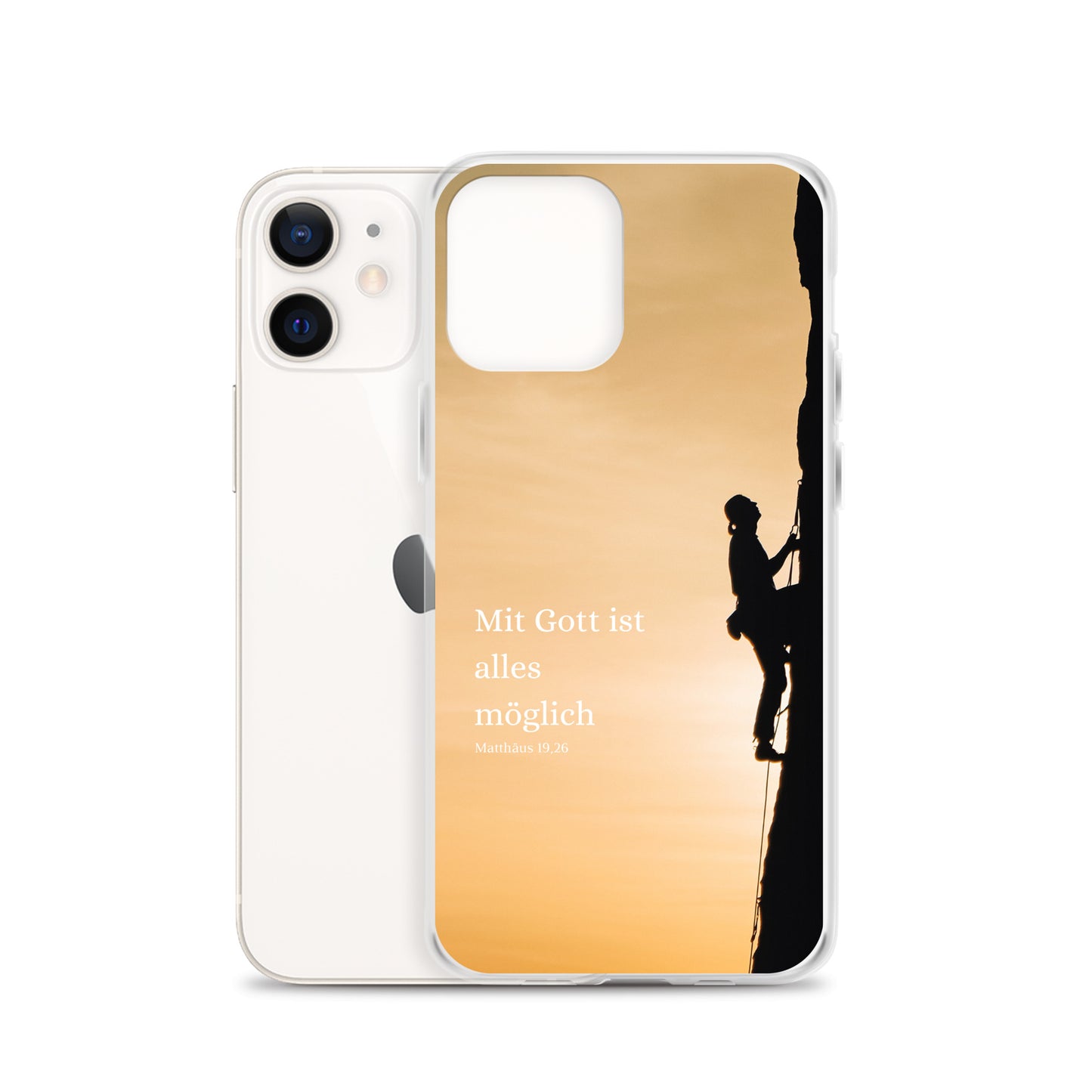Mitt Gott ist alles möglich iPhone-Hülle