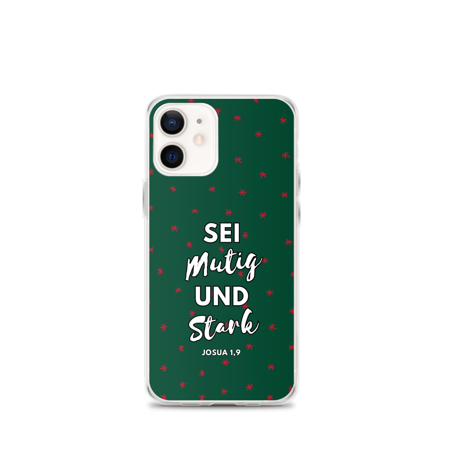 Sei mutig und stark Josua 1,9 iPhone-Hülle