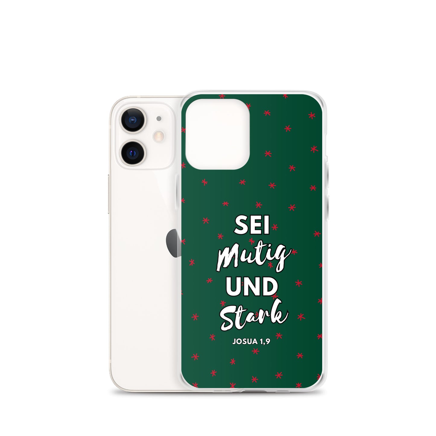 Sei mutig und stark Josua 1,9 iPhone-Hülle