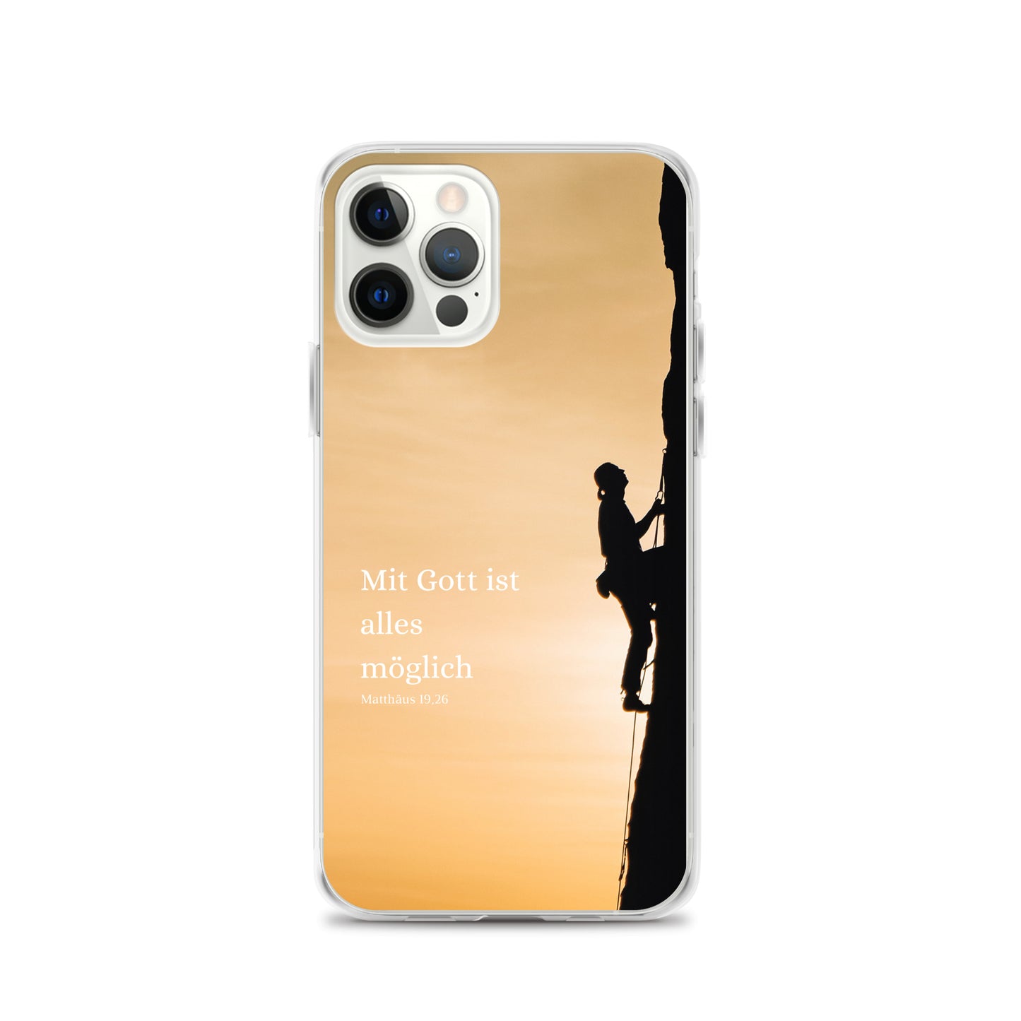 Mitt Gott ist alles möglich iPhone-Hülle