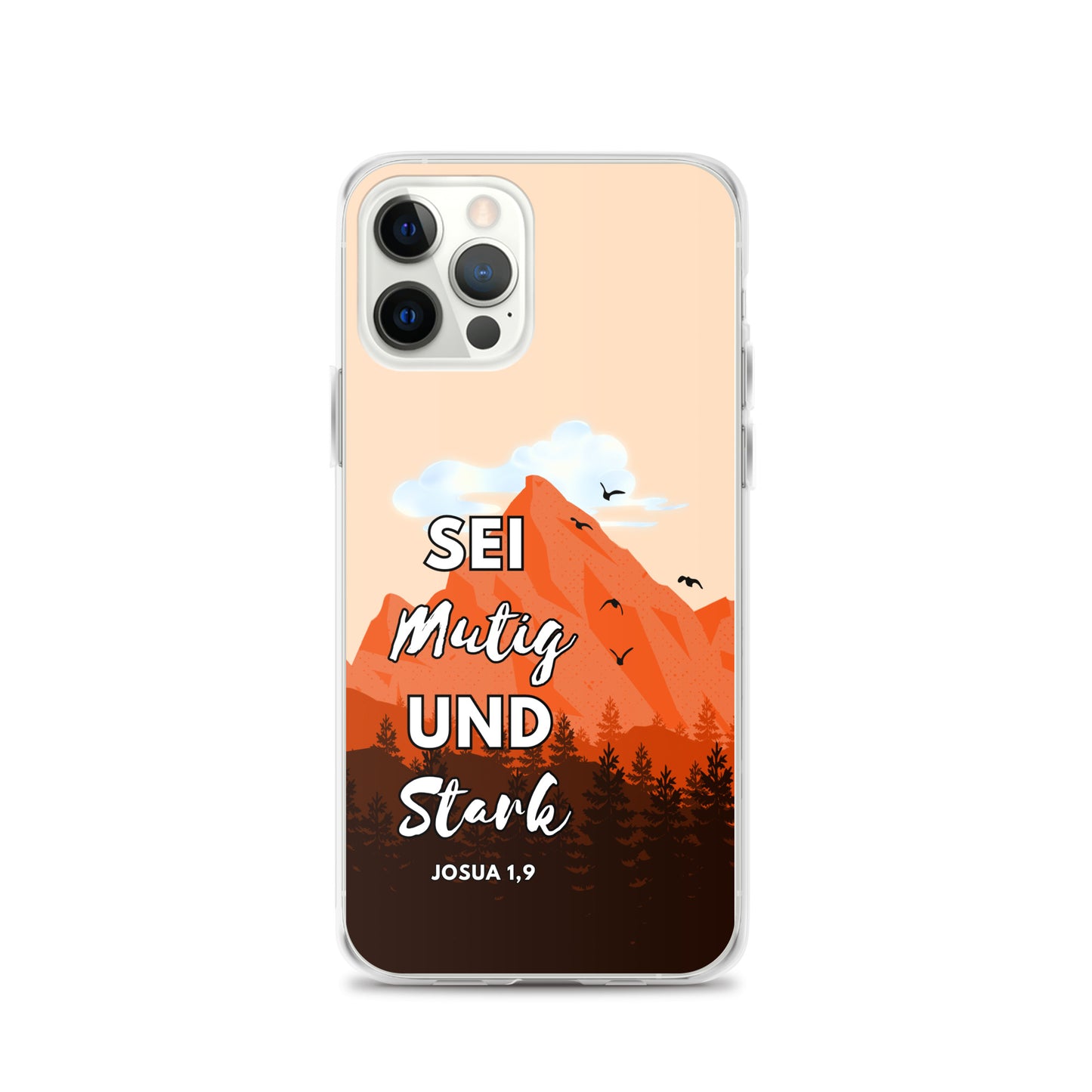 Sei mutig und stark iPhone-Hülle